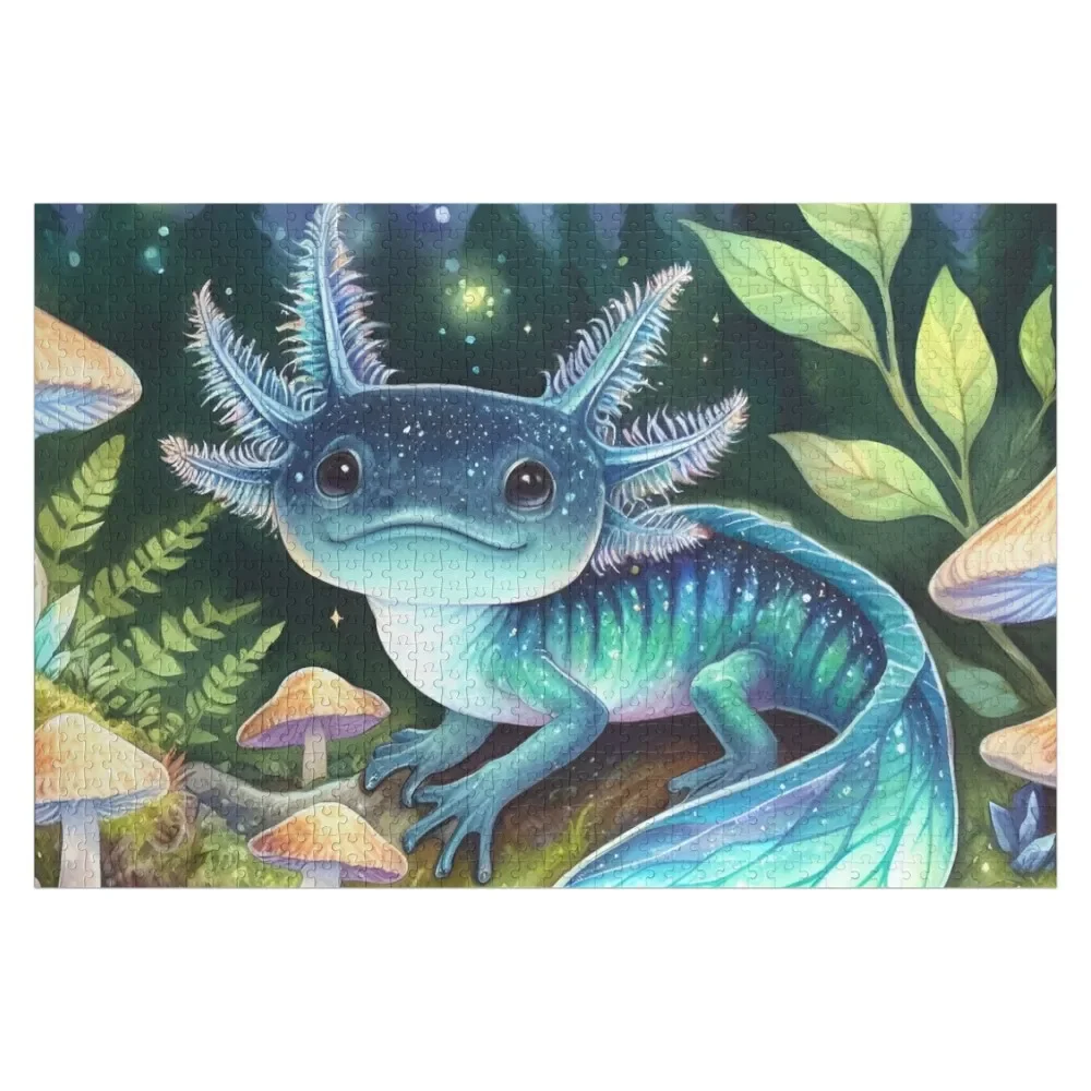 

Axolotl Art #15 Axolotl Lovers Jigsaw Puzzle Iq Wooden Decor Paintings Custom Name Wood Personalised Toys Puzzle