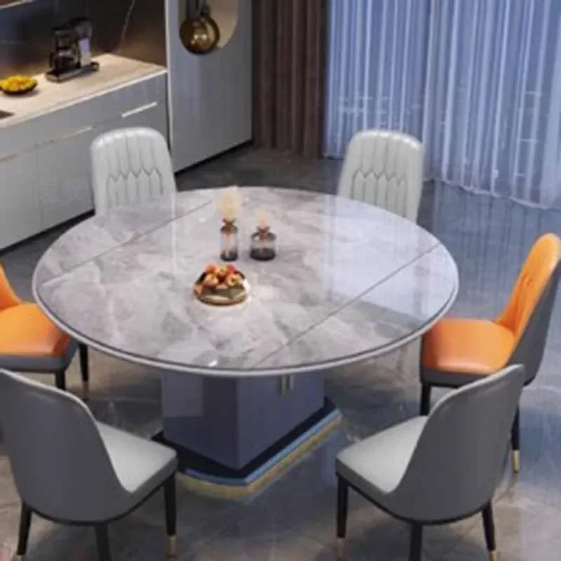 m Design Dining Table Industrial Modern Folding Breakfast Dining Table Luxury Living Room Mesas Accessories m