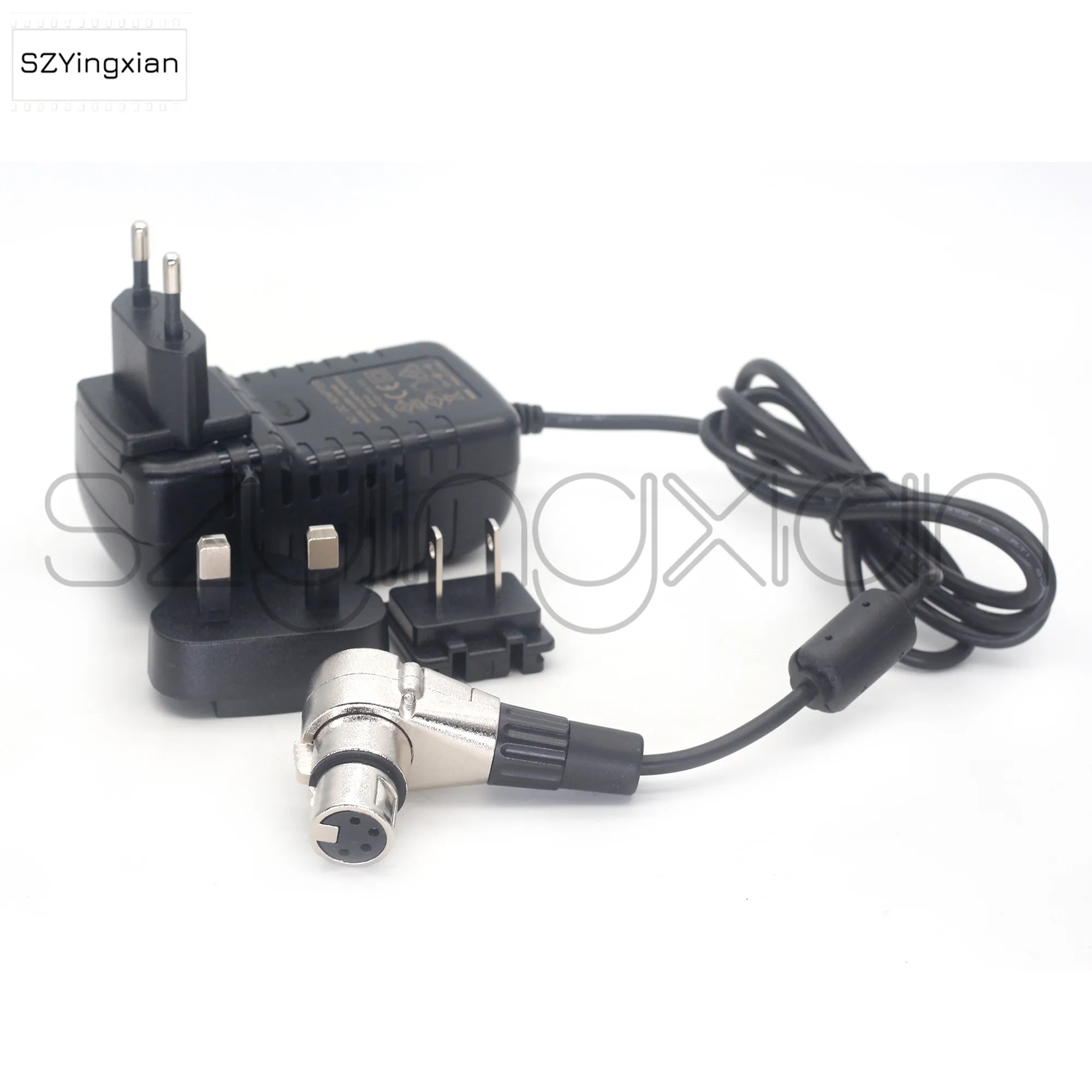 Imagem -02 - Pinos Xlr Conector 100v240v ac Adaptador de Alimentação Saída dc 12v3a para Tvlogic Panasonic Sony Monitor Cabo de Alimentação Roland Edirol R88 4