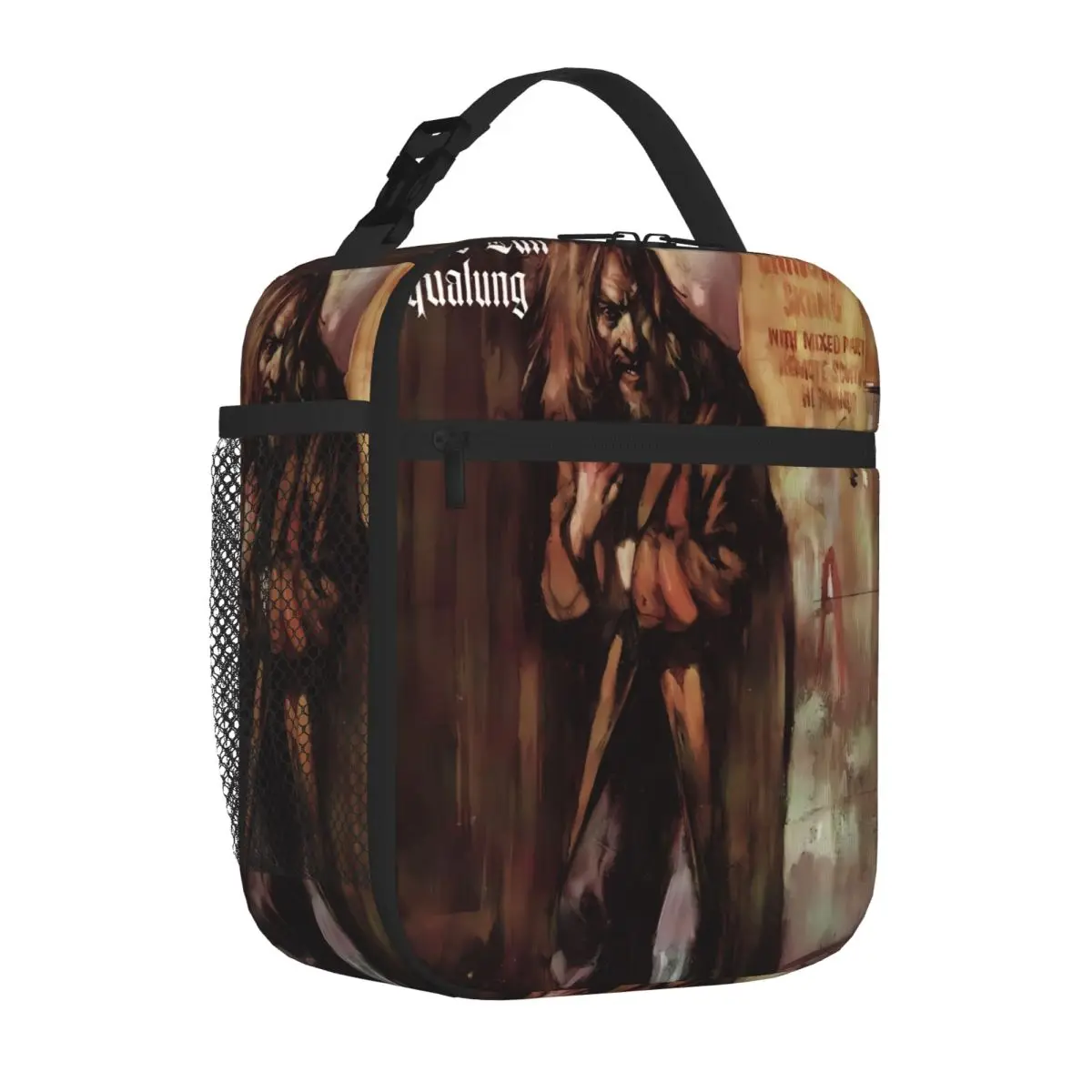 Bolsa de Almoço para Escritório com Estampa de Música do Álbum Aqualung da Banda Jethro Tull, Bolsa de Transporte para Petiscos de Animais de Estimação