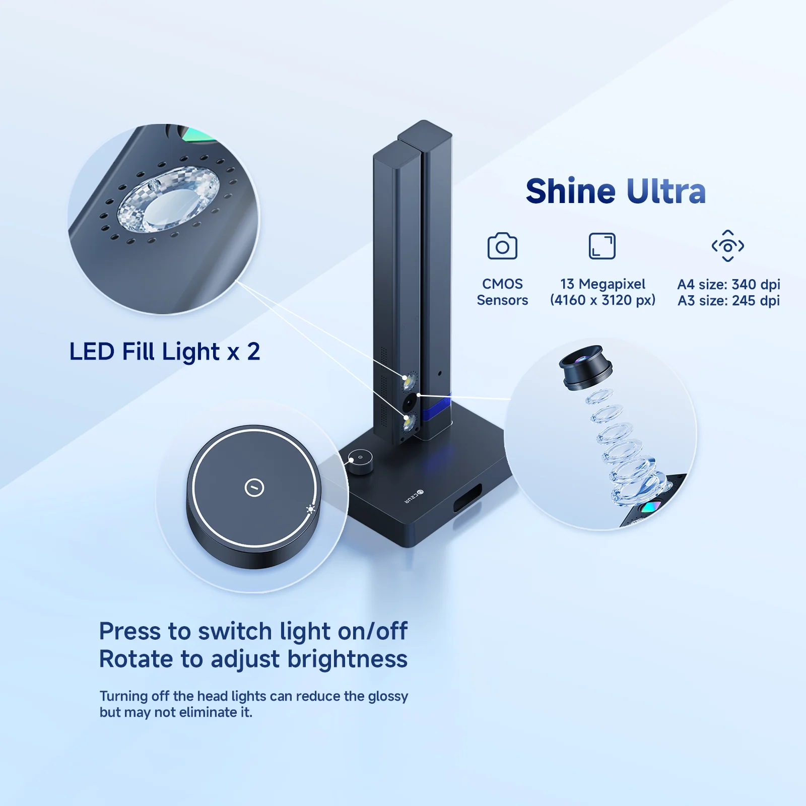 CZUR TECH スキャナー Shine1300A3 Pro CZUR Shine Ultra Series – CZUR TECH