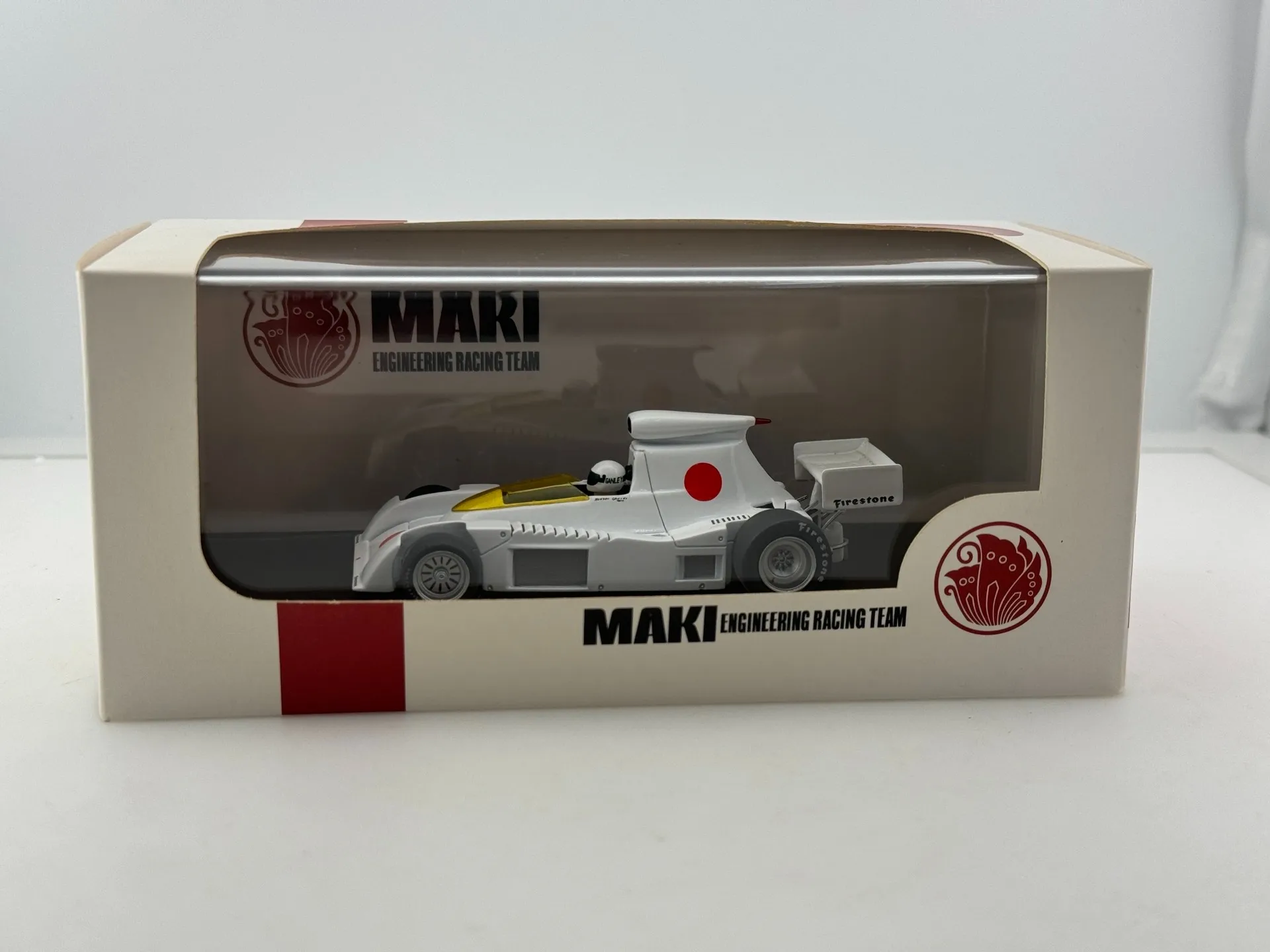 

Diecast MAKI ENGINEERING RACING 1/43 Scale F101 Test Car 1974 F101 Test Resin Car Model Collectible Toy Gift Souvenir Display