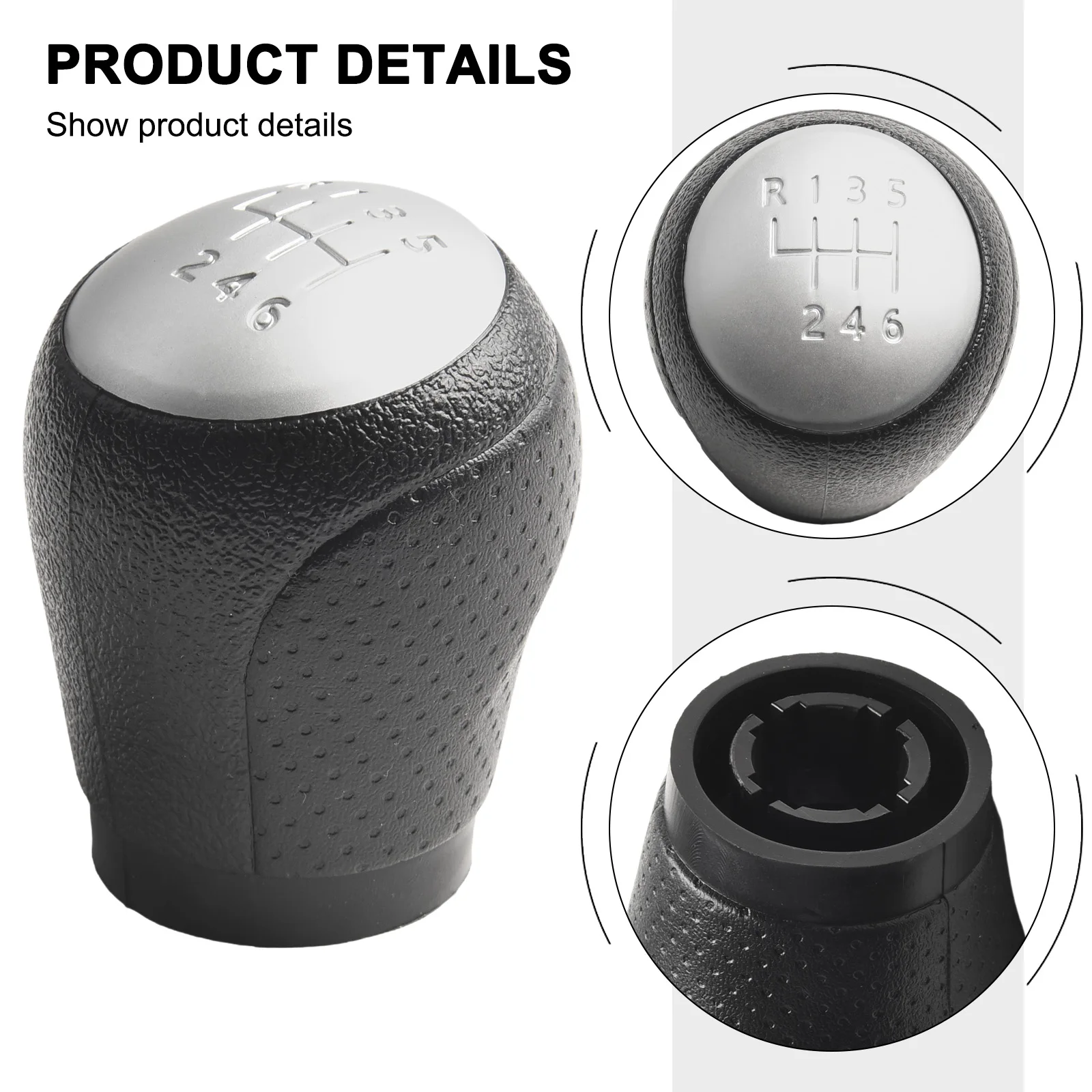 Add a Touch of Class to Your Ride with this 6 Speed Gear Shift Knob for Nissan Juke F15 Xtrail T31 Qashqai J10