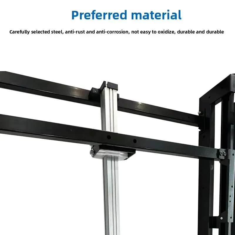 Electric modern simple steel function frame, push bed hardware accessories, telescopic multi-function remote control slide