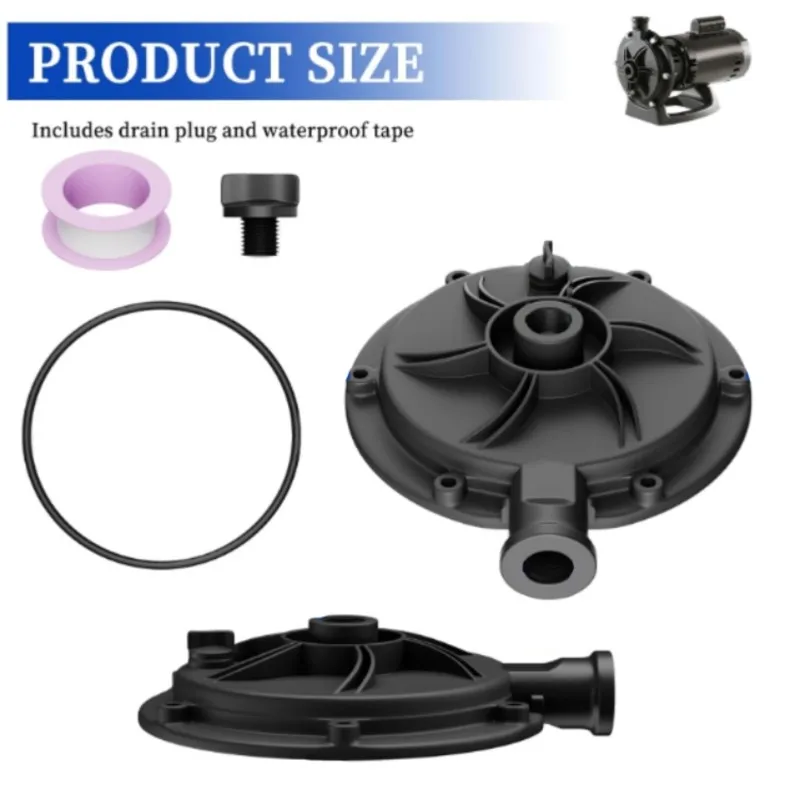 AA76-Replacement Volute O-Ring, Screws& Tape- R0536300 For Polaris PB4-60 Booster Pump Parts, R0536600