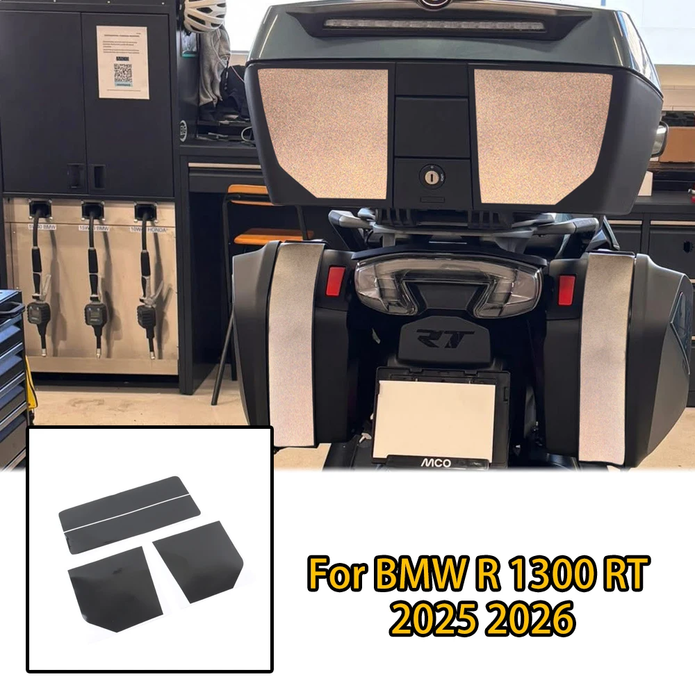 

High Visibility Night Safety Reflective Sticker Decal for BMW R1300RT 2025 2026 Side Luggage Pannier Motorcycle Accessories