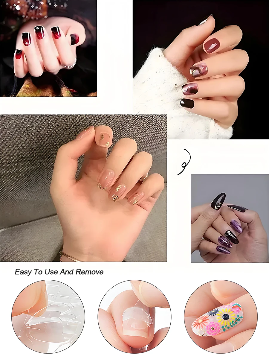 6'lı Taşınabilir Takma Tırnak  - Press On Nail Set incelemesi ve fiyatı