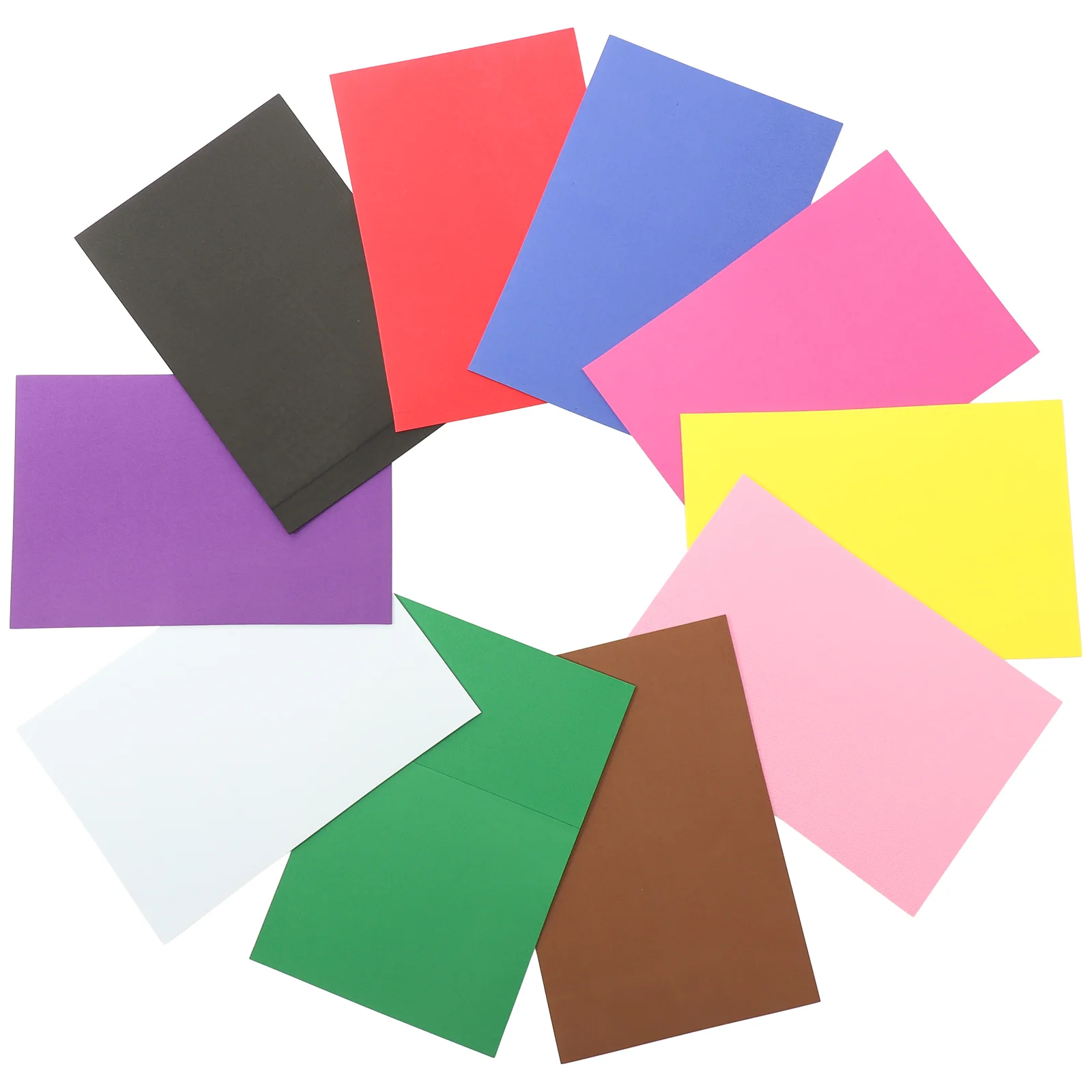 10PCS A4 Size Mixed Color Thick Sponge Paper Handicraft DIY Use Source Material Sheets DIY Sheets Craft Sheets