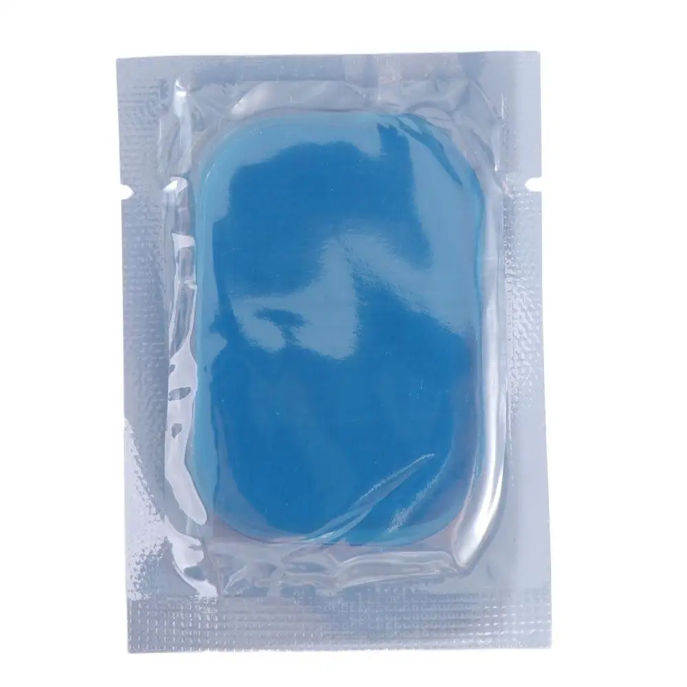 10Pcs Hydrogel Fitness Gel Pads Trainer Gel Patch Electrode Stickers EMS Trainer Gel Hip Exerciser ABS Trainer