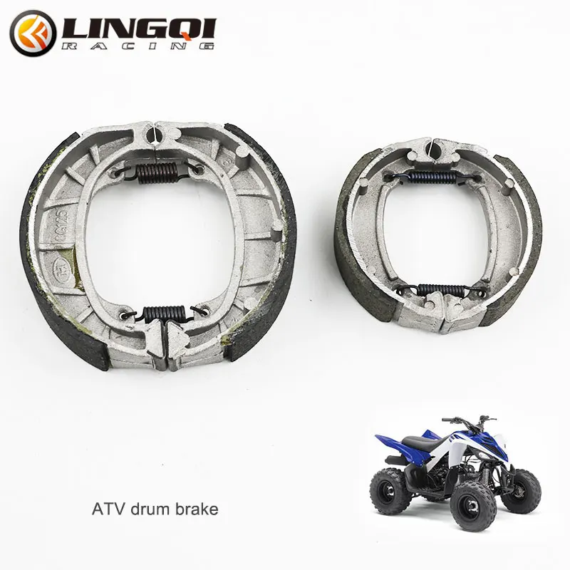 Lingqi Pit Dirt Bike Drum Bremsbeläge Motorrad ATV Bremspedal block für die meisten Offroad-Elektro roller Motocross Ersatz