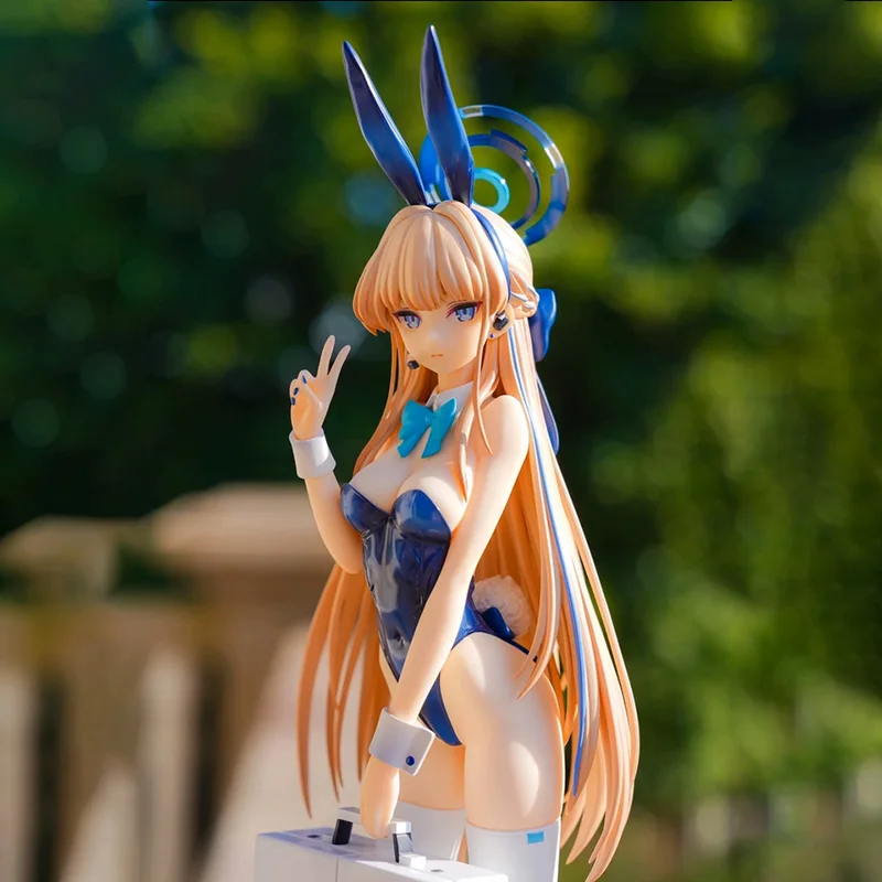 Asuma Toki Figura 25 cm Blu Archivio Sexy Kawaii Doll Bunny Girl Doll Spot Anime Action Decorazione Forniture Regalo di compleanno