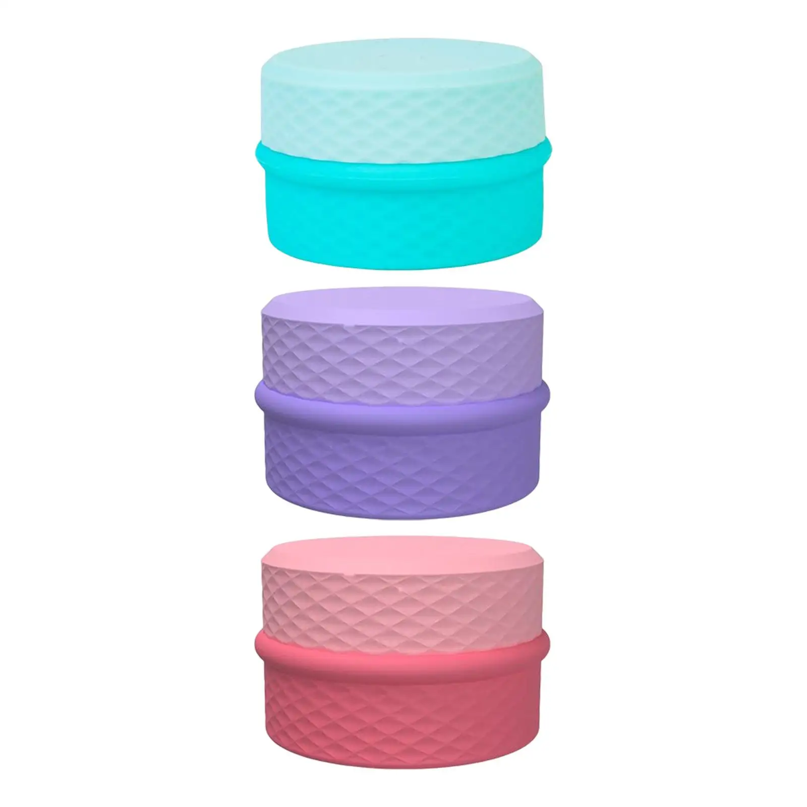 Cosmetics Cream Jars Makeup Sample Containers for Travelling Luggage Handbag