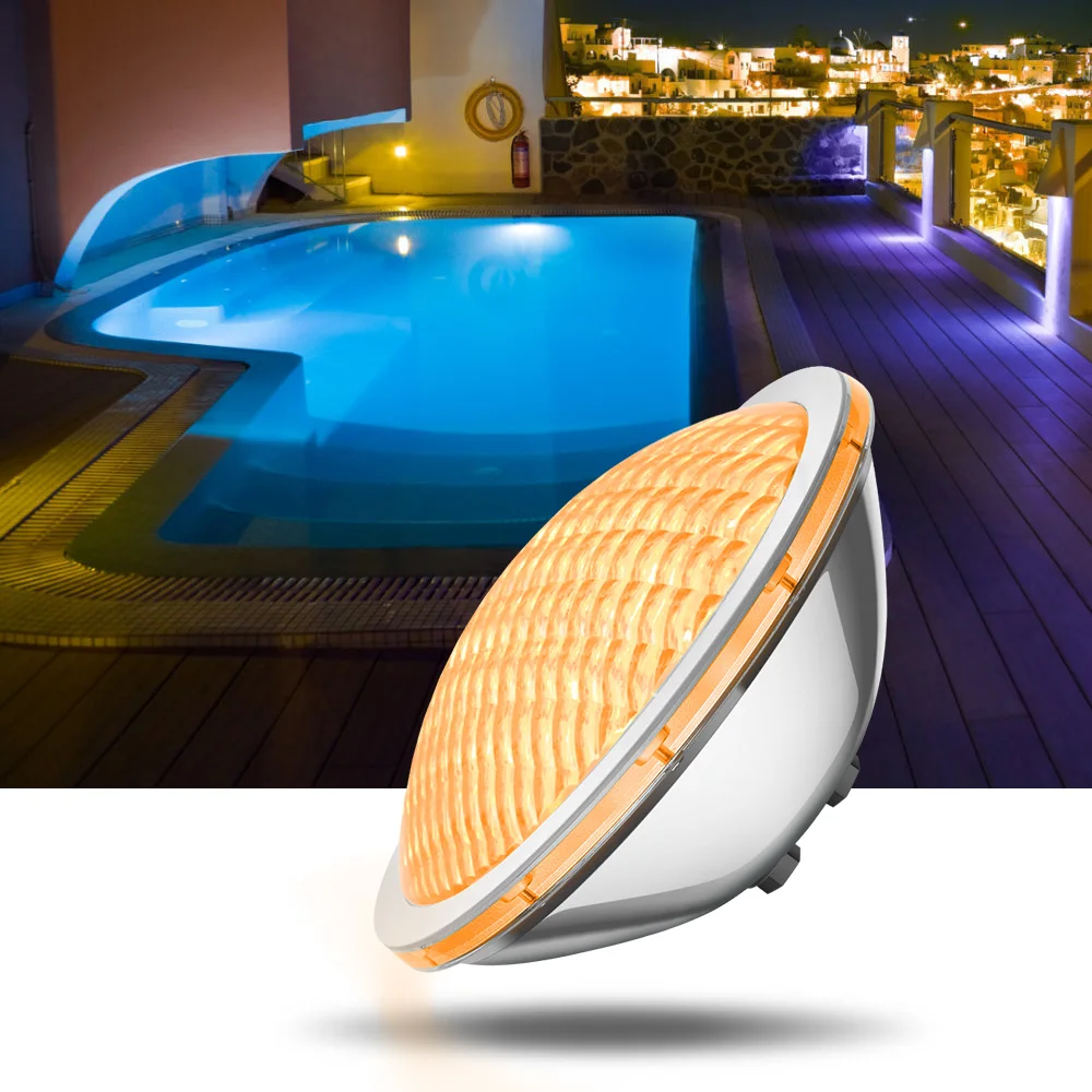 

Hot sell 12V PAR56 IP68 Led Pool Lamps in pool lighting underwater
