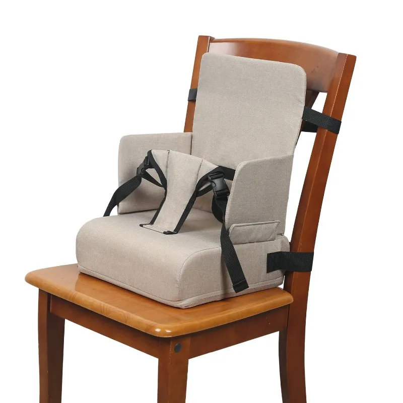 

Детская подушка для сиденья-бустера для столовой, регулируемая подушка для стульчика для малышей в школу, нескользящее портативное сиденье-бустер