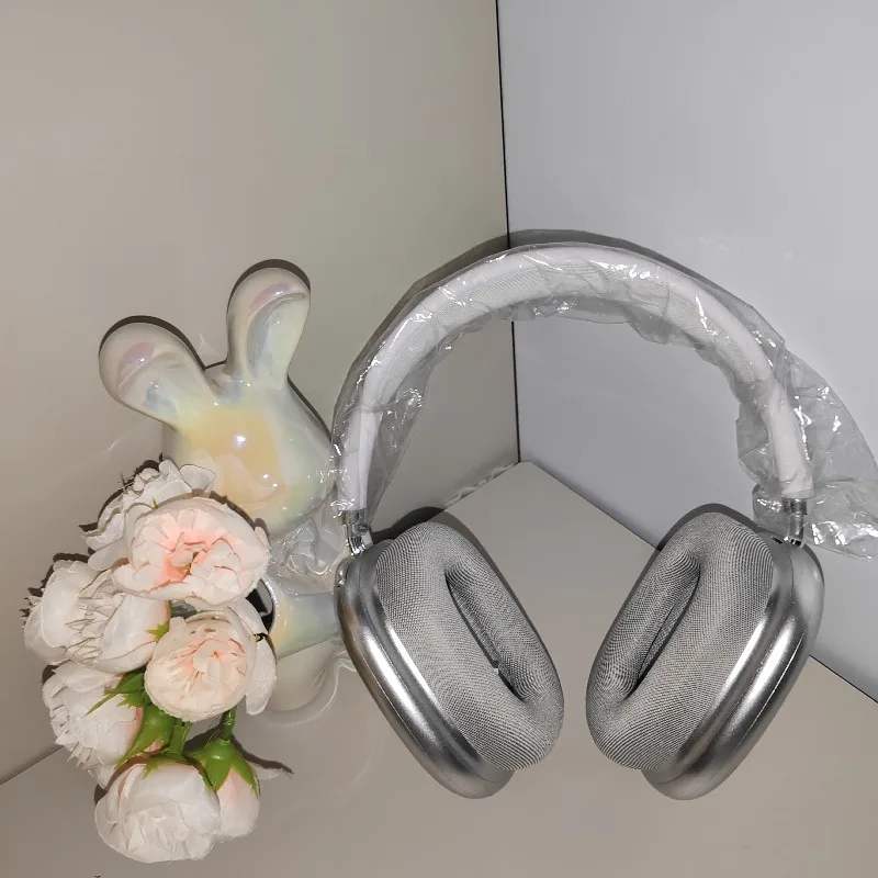 سماعة رأس بخاصية البلوتوث Air maxP9 قابلة للسحب، ميكروفون ألعاب لاسلكي خارجي، تقليل الضوضاء، سماعة بلوتوث 5.3