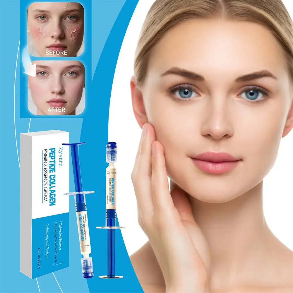 

Polypeptide Collagen Face Essence Cream Improve Fine Face Gentle Repair Moisturize Cream Lines Nourish K8S2