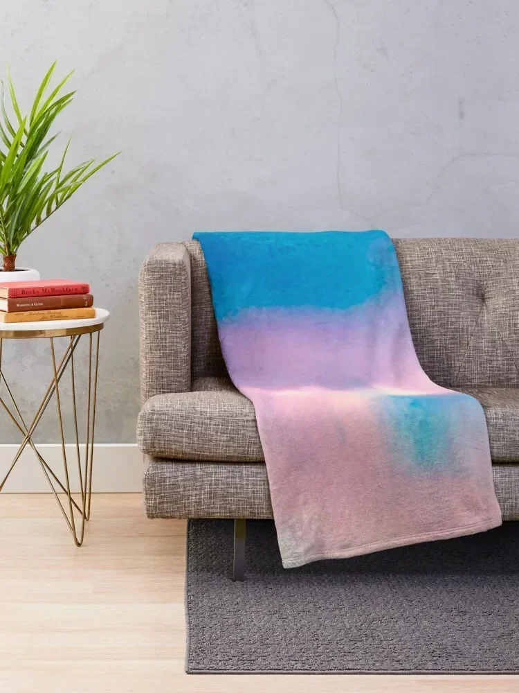 Aquarius Moon Throw Blanket For Decorative Sofa Thin Blankets