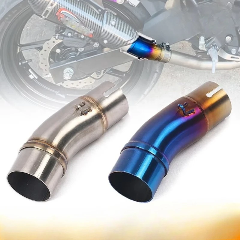 

Для Kawasaki Ninja 400 Z400 2017-2019 послепродажная выхлопная система, адаптер среднего сечения из нержавеющей стали