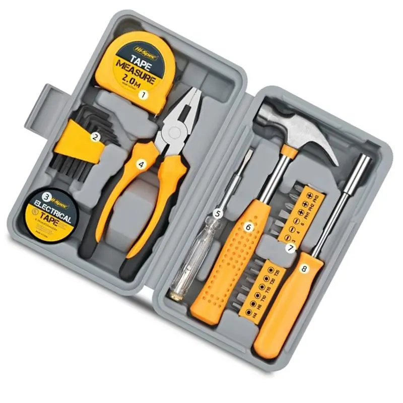 プロモーション！ ハイスペック家庭用工具キット多機能家庭用ツールボックス基本メンテナンスツール