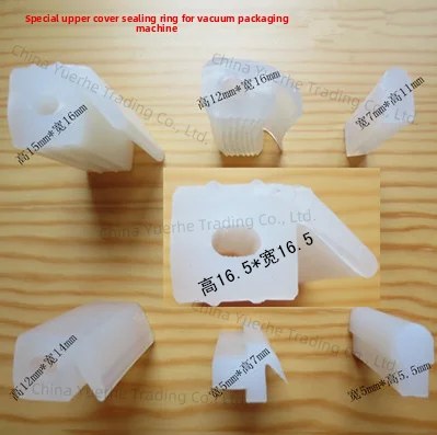 

Vacuum packaging machine Sealing machine Sealing gasket Silicone strip sealing mat with edge