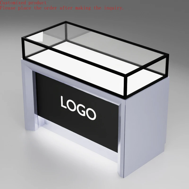 

Custom.High Quality Wood Cigarette Shop Cabinet Cigarettes Display Racks Tobacco Showcase Customized Counter for Cigar Store Fix