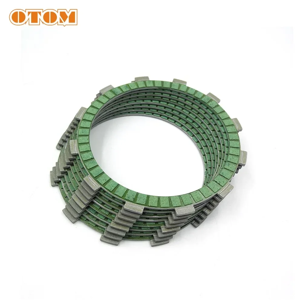 OTOM Motocross Clutch Friction Plates Steel Disc Kit For ZONGSHEN NC250 NC450 KAYO T6 K6 BSE J5 RX3 ZS250GY/450GY-3 ZS-177mm