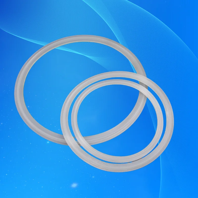 High-Temperature & Acid/Alkali Resistant Silicone Gasket Frame-Mounted Pressure Tank Seal, Durable Anti-Dust Rubber Ring