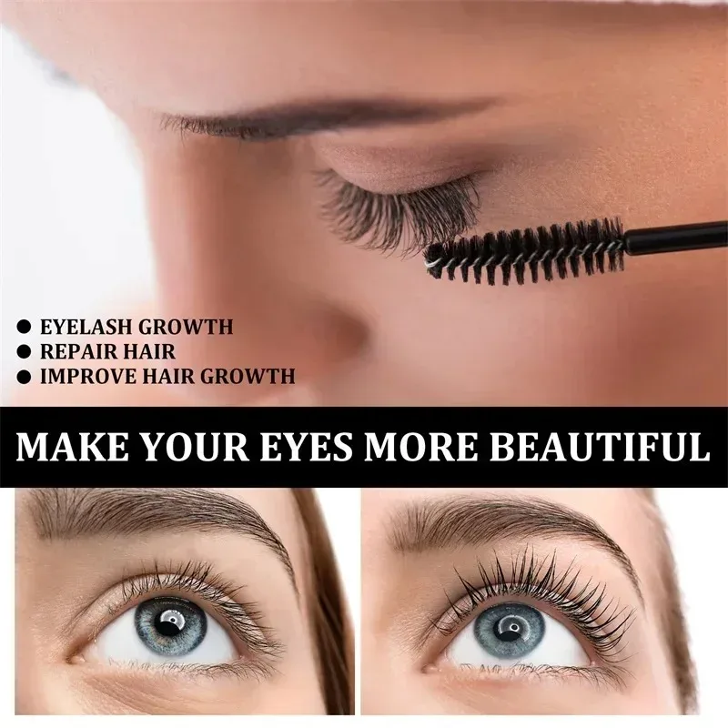EELHOE Wimpernwachstumsflüssigkeit, tief feuchtigkeitsspendendes, nährstoffreiches Wimpernflüssigkeit für einen natürlichen Look, Wimpernpflegeserum – Detail 2