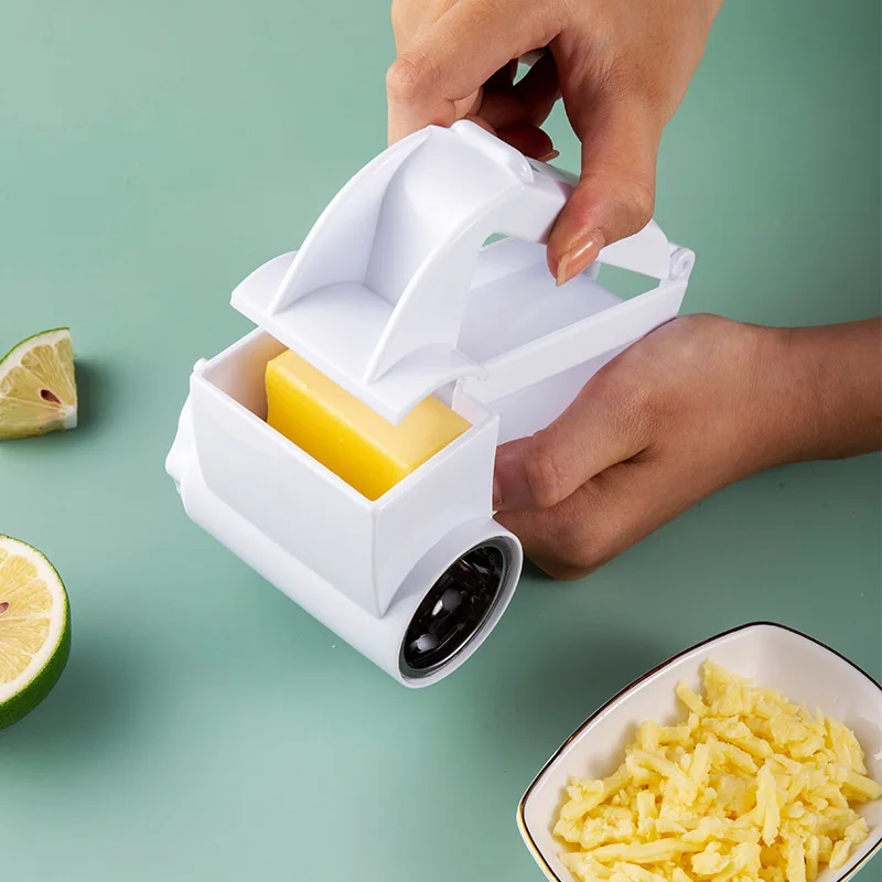 Hand-Cranked Rotating Cheese Grater Creative Kitchen Cheese Shredder Multi-functional Cheese Grater for Kitchen