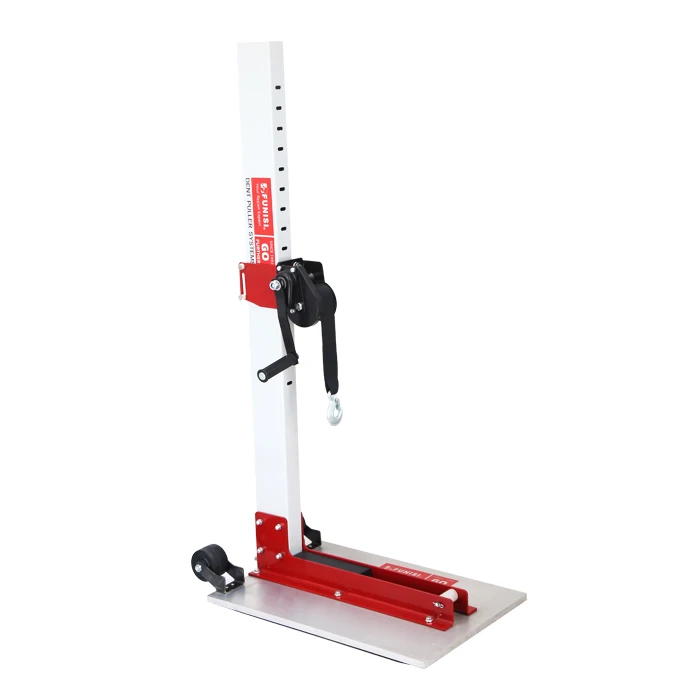 FUNISI LT400 Car Body Light Weight Pulling Post Repair Dent Pulling System Tower Aluminum Base Tools Auto Workshop