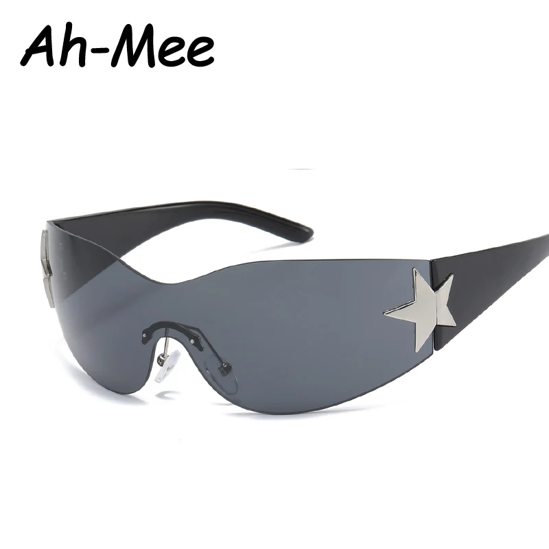 Hiking Y2K Rimless …