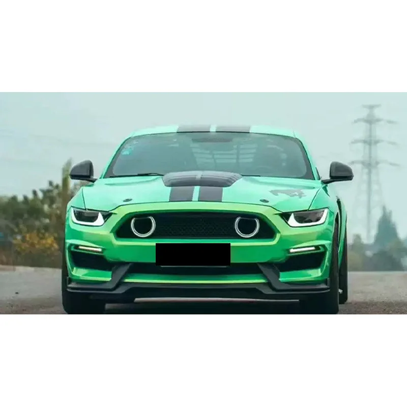 Front Bumper For 2015-2022 Mustang Compatible, Resin Car Accessories, High Quality Fitment