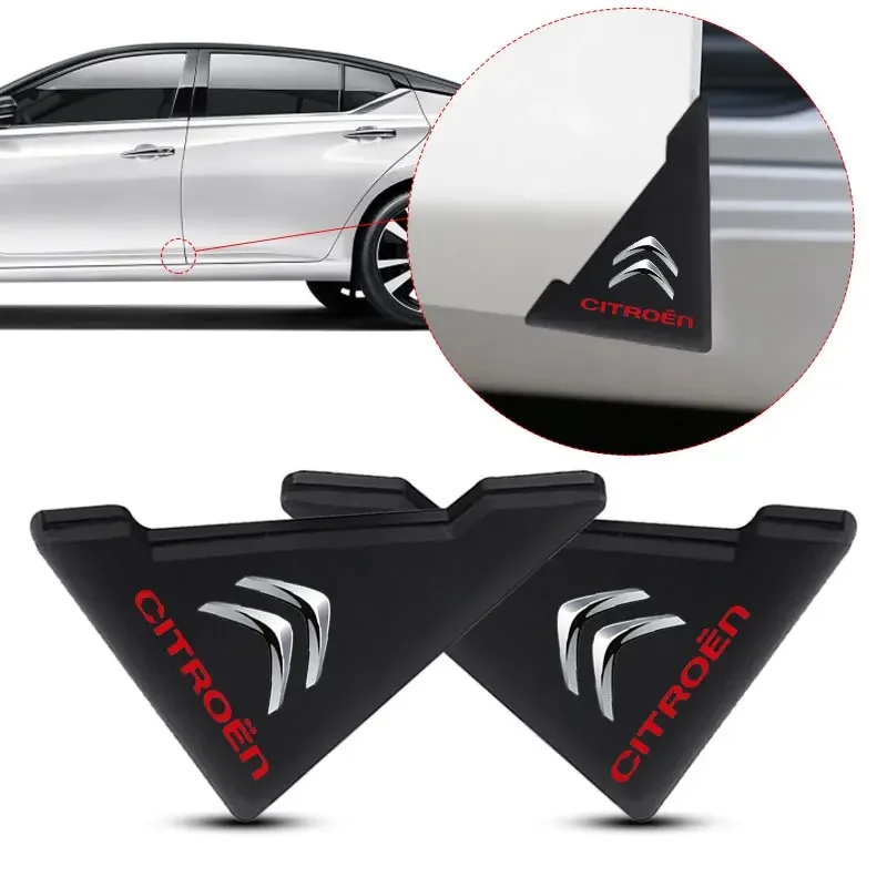 2pcs Car Door Corner Cover Collision Anti-scratch Protector for Citroen C1 C4 C3 C5 DS3 DS5 DS4 Berlingo Jumper  Elysee Cactus