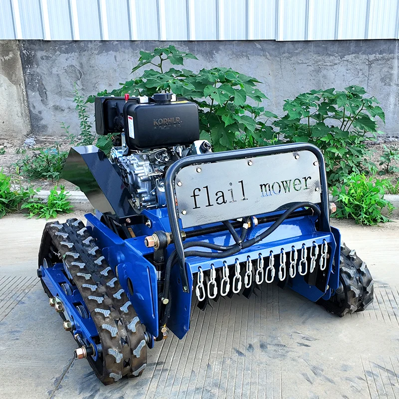 Customised Mini Yoke Remote Control Lawn mower Wireless Weeder Robot Garden Lawn Tractor Brushcutter