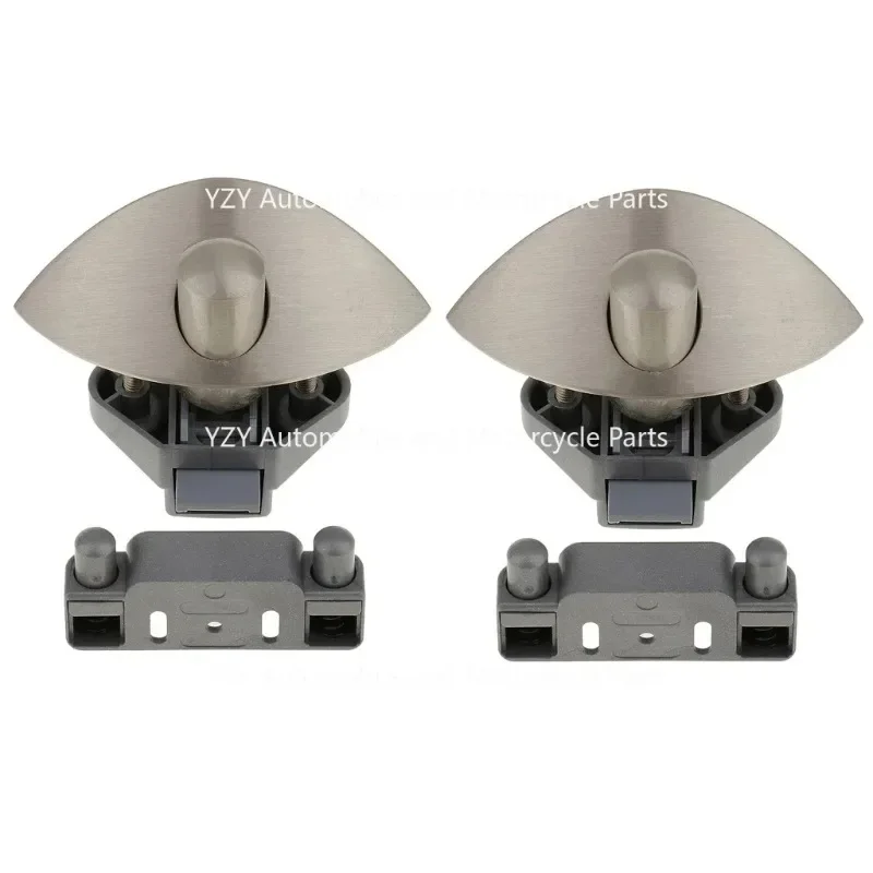 2 pezzi mezza luna pulsante cattura serratura armadio porta manopola camper CARAVAN camper