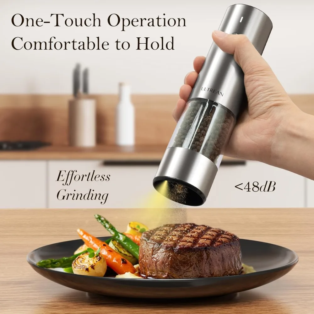 Salt & Pepper Grinder Set LED