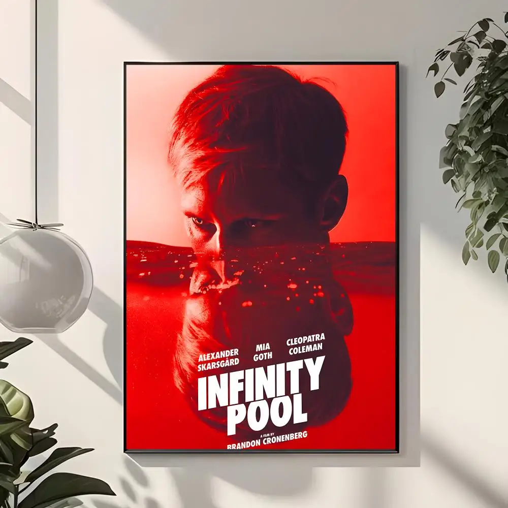 Surreal Film Infinity Pool Poster Modern Home Decor & Interior Design | Wall Art Collection