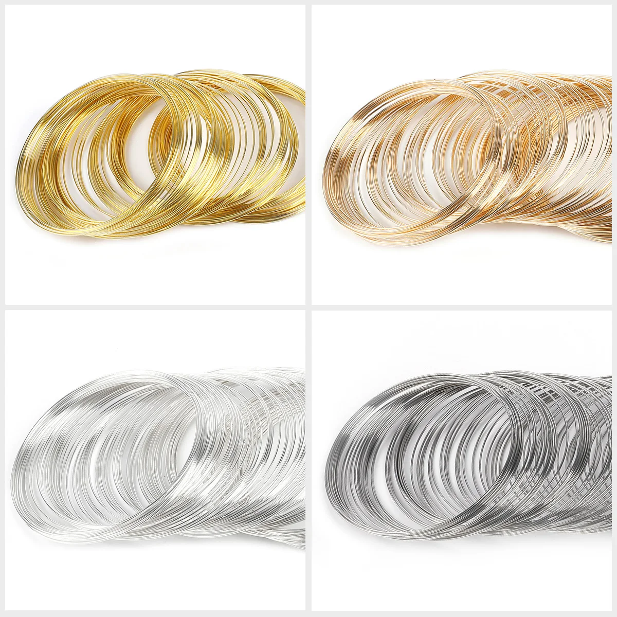 100Loops 0.6mm Memory Wire Bra - Memory Wire Bracelet 评论和价格