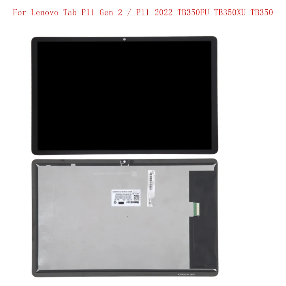 For Lenovo Tab P11 Gen 2 / P11 2022 TB350FU TB350XU TB350 lcd screen digitizer touch glass full set