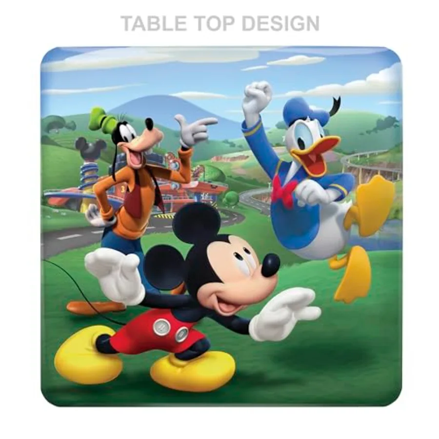 Mickey Mouse tafelstoelenset voor peuters van 2448 maanden met 1 tafel en 1 stoel Ontworpen voor vroeg leren en speeltijd