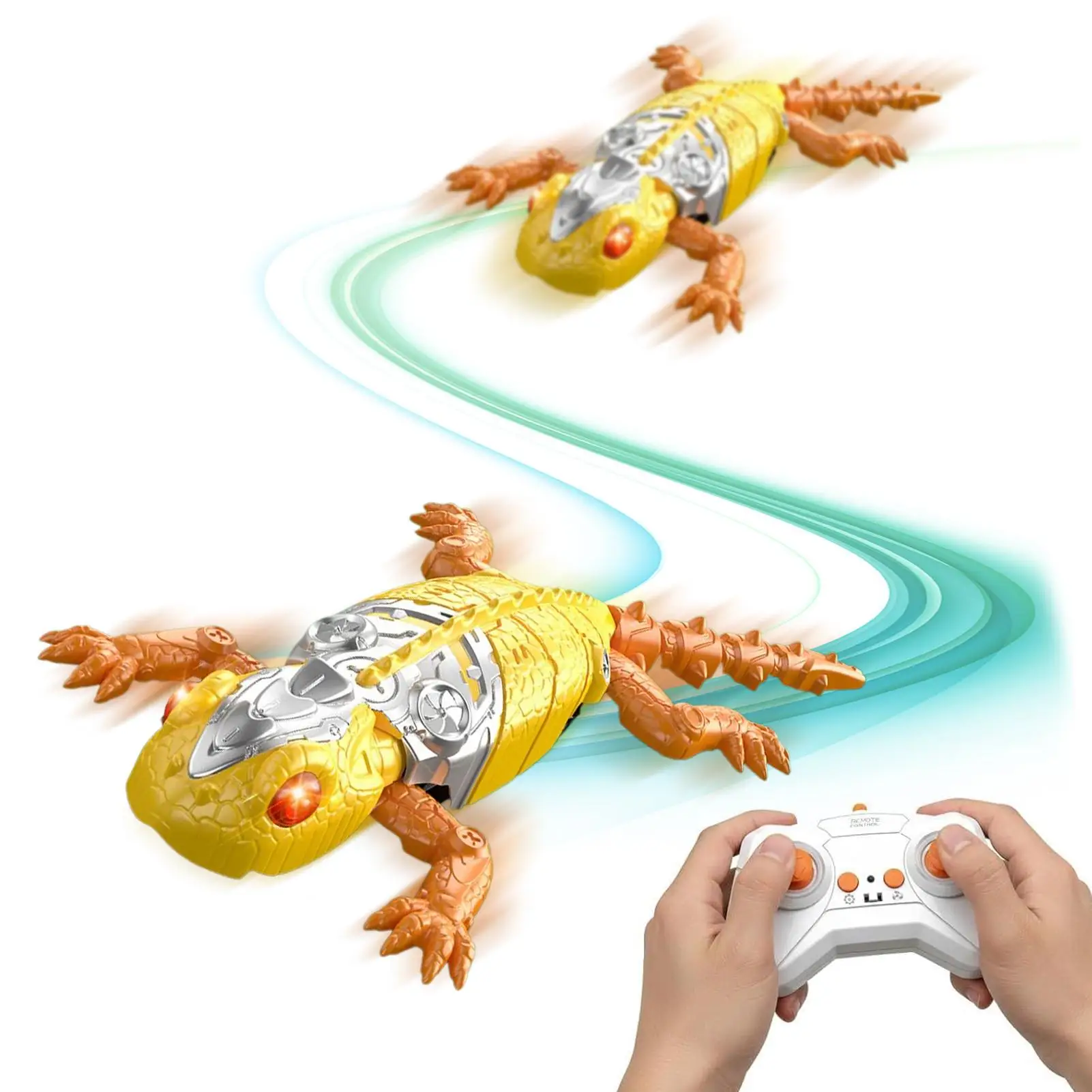 

Crawler Gecko Toy Double Mode 360 Degree Rotating Wall Crawler Gecko Remote Control For Boys Girls Preschoolers Pupils Teens