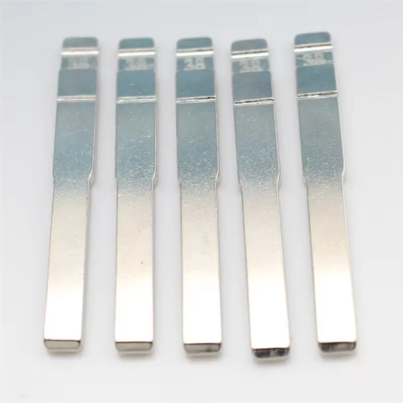 50Pcs 38# HU101 Metal Blank Uncut Remote Key Blade For Ford Focus For Keydiy KD Xhorse VVDI JMD