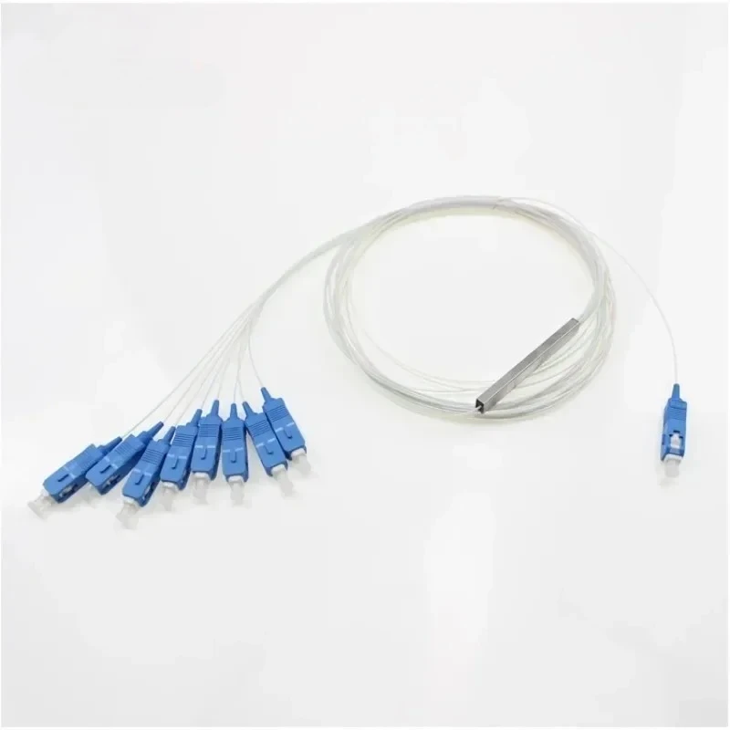 Pemisah kotak FTTH ABS pemisah optik 1*2