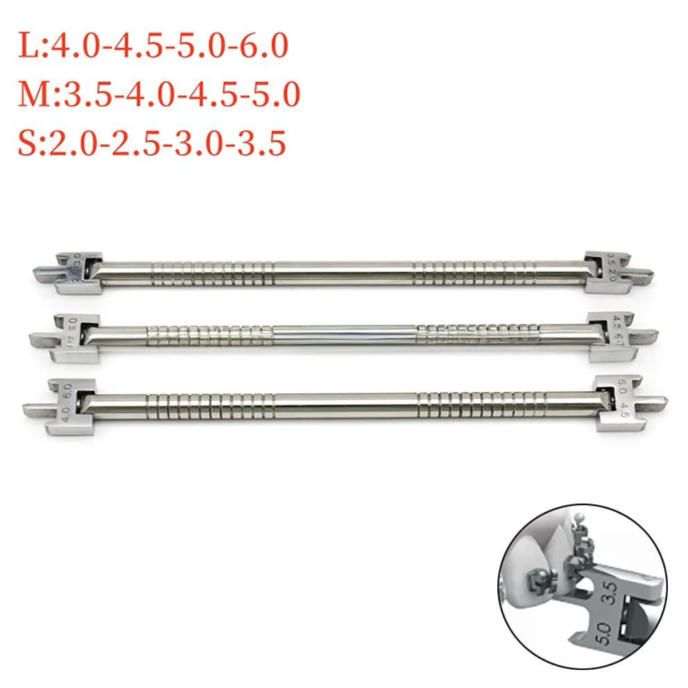 

1pcs Dental Bracket Aligner Bracket Height Alignment Dental Alignment Gauge Adjustable Bracket Aligner