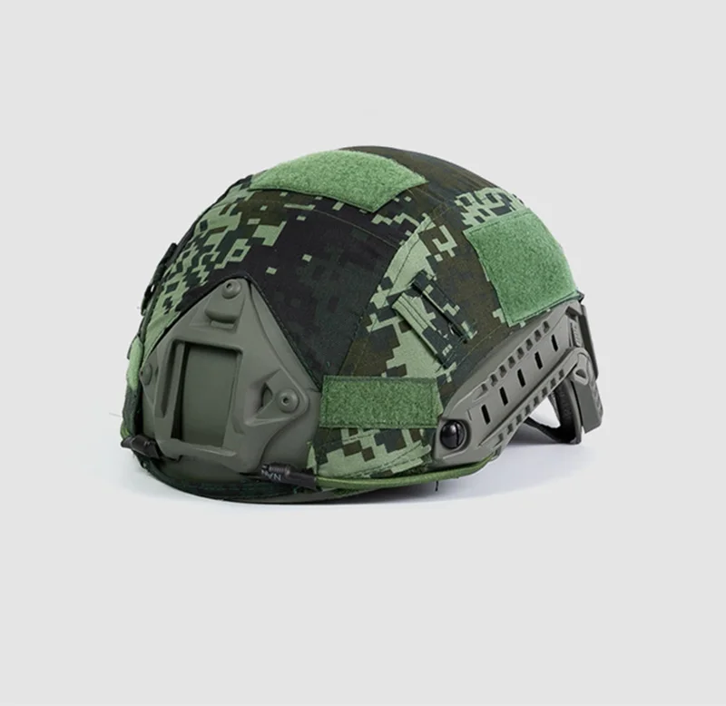 Suitable for FAST tactical helmet fabric cover hook & loop  removable protective helmet cap cover camouflage accessories