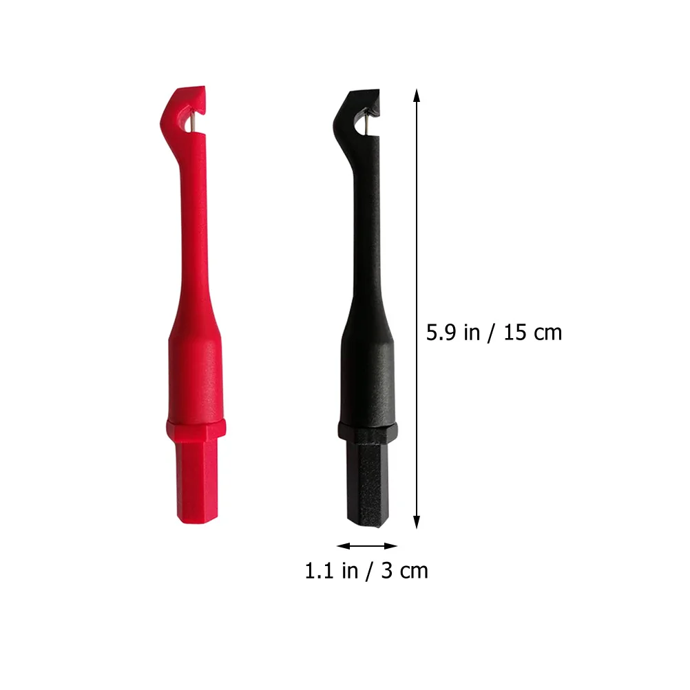 2Pcs Circuit Test Needle Professional Insulated Multimeter Probes for Automotive Back Probe Kit Non-Destructive Wire Testing