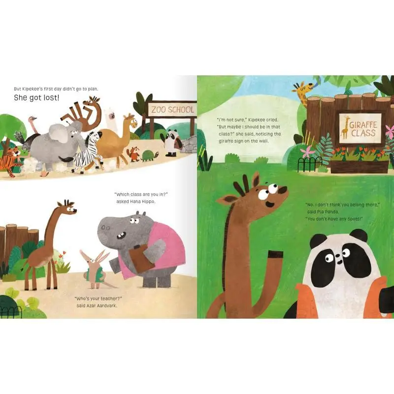 Alison HawkinsThe Spotless Giraffe Alison Hawkins Happy Yak 9780711296336 Book