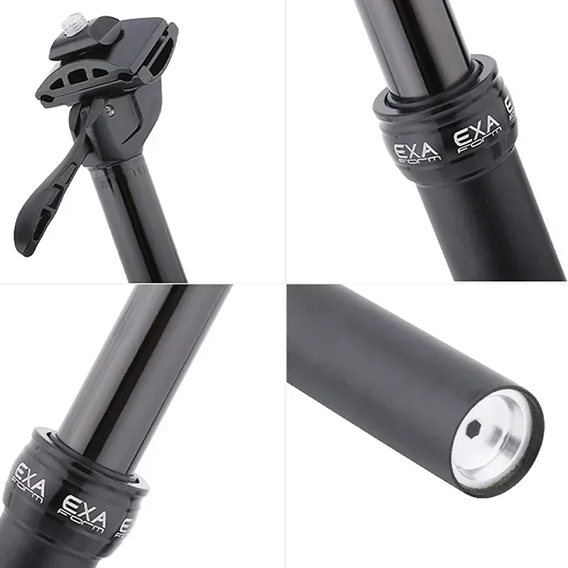 EXAFORM Mtb Telescopic Seatpost Manual Hydraulic Aluminum Alloy Adjustable Seat Post 27.2/30/30.4/30.8/31.6/33.9mm Dropper Post