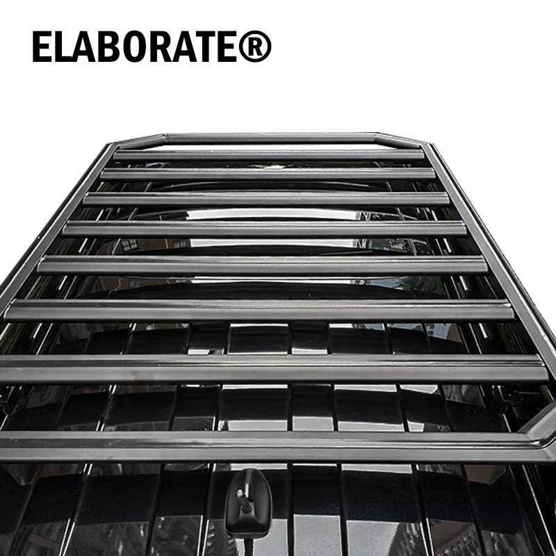 High Quality Aluminum 4x4 Cross Bar Frame Car Roof RackBasket for ford Rangerford Territory Roof Rackaluminum Rack for ford Van - view 6