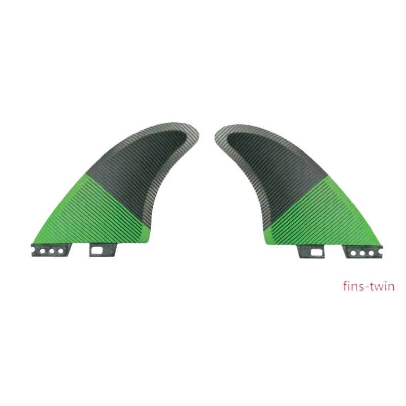 

Surfing Accessories FCS2 3PCS L Size Kitesurf Twin Keel Best Green Epoxy resin Surf Kayak Surfboards